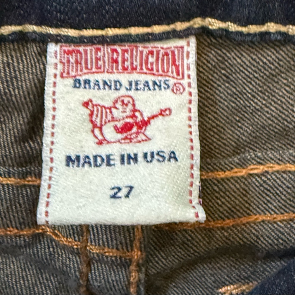 True Religion Classic Blue Women's Jeans Size 27 - Picture 8 of 9